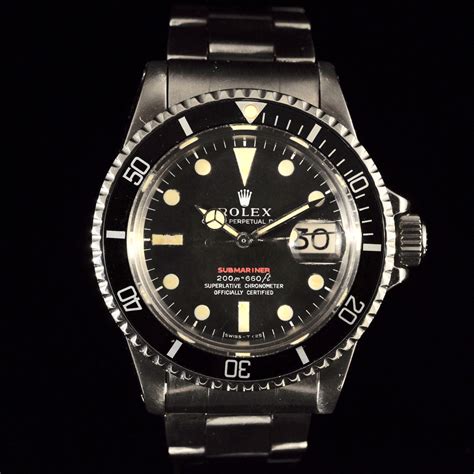 rolex 1680 gold|Rolex 1680 red submariner years.